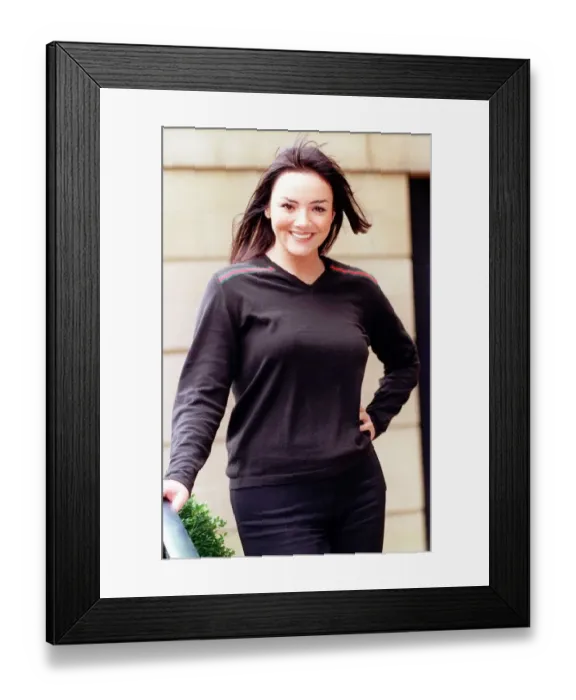 Framed Print : Actress singer Martine McCutcheon July 1999