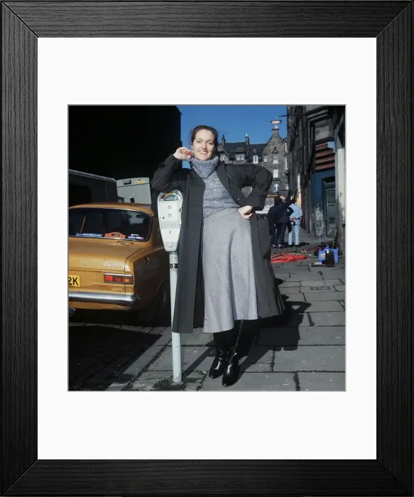 Framed Print : Actress Louise Jamieson 1979 Framed Print : Actress Louise Jamieson 1979