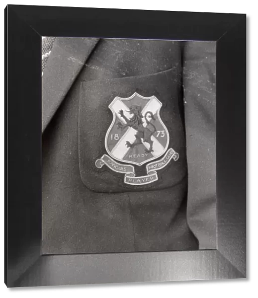 Close up of Rangers Football Club Badge circa 1965