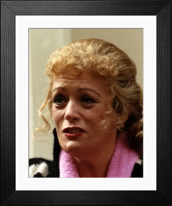 Framed Print : Sherrie Hewson actress who appeared in the Russ Abbot show. 9th April 1993