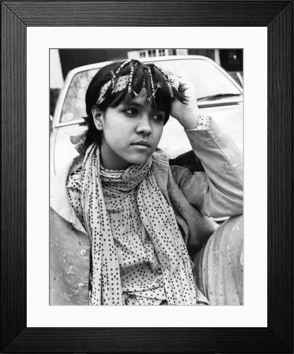 Framed Print : 14 year old half Brazilian singer Annabella who sings with the controversial band Bow Bow Framed Print : 14 year old half Brazilian singer Annabella who sings with the controversial band Bow Bow