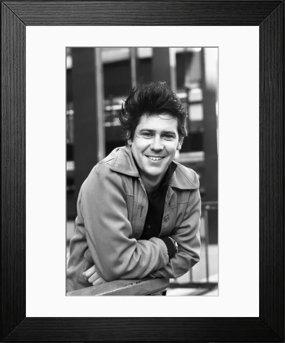 Framed Print : Shakin Stevens circa 1980 Framed Print : Shakin Stevens circa 1980