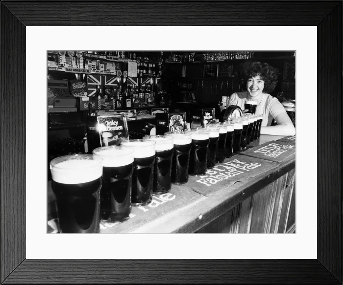 Framed Print : Alison Linnell student who drank 16 pints in one day for a university initiation ceremony Framed Print : Alison Linnell student who drank 16 pints in one day for a university initiation ceremony