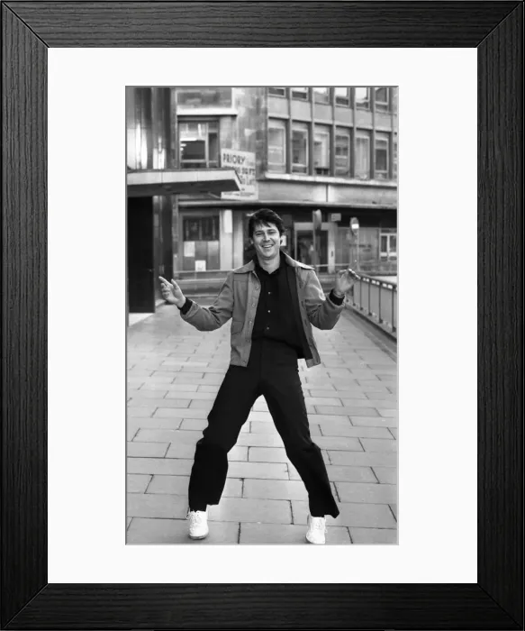 Framed Print : Shakin Stevens circa 1980