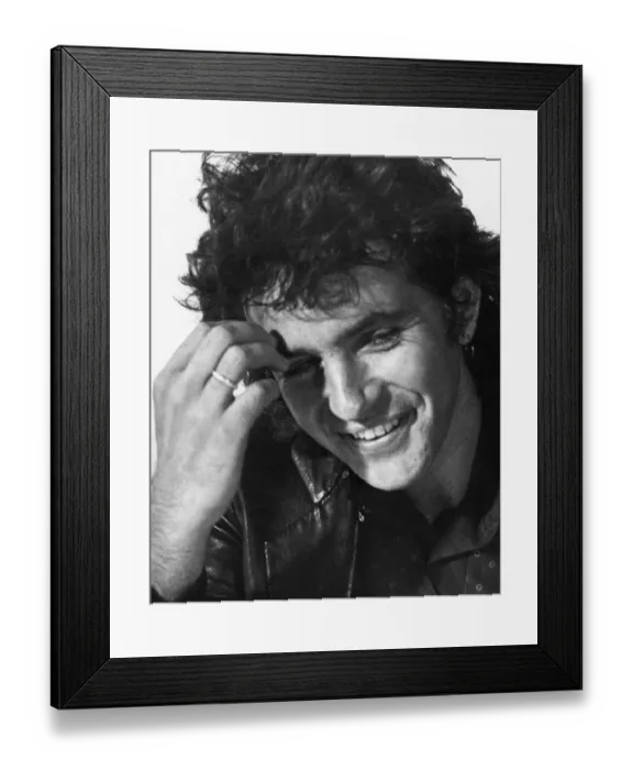 Framed Print : David Essex Circa 1980 Framed Print : David Essex Circa 1980