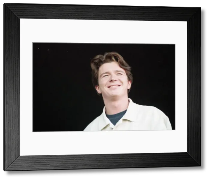 Framed Print : Rick Astley in Concert 30th August 1993 Framed Print : Rick Astley in Concert 30th August 1993