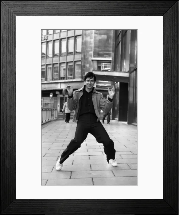 Framed Print : Shakin Stevens circa 1980 Framed Print : Shakin Stevens circa 1980