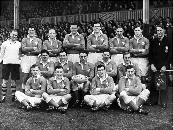 The Wales Rugby Union Grand Slam team, 1952 - 1953