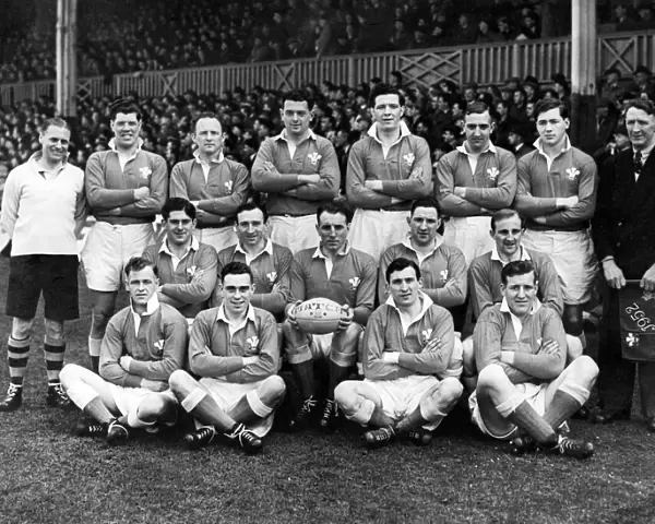 The Wales Rugby Union Grand Slam team, 1952 - 1953