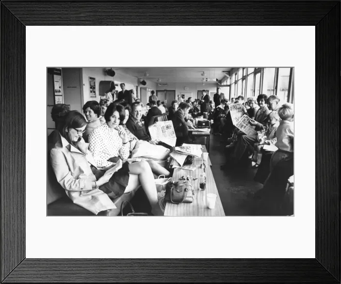 Framed Print : Seventy-seven Coventry holidaymakers who should have been enjoying their second day in Framed Print : Seventy-seven Coventry holidaymakers who should have been enjoying their second day in