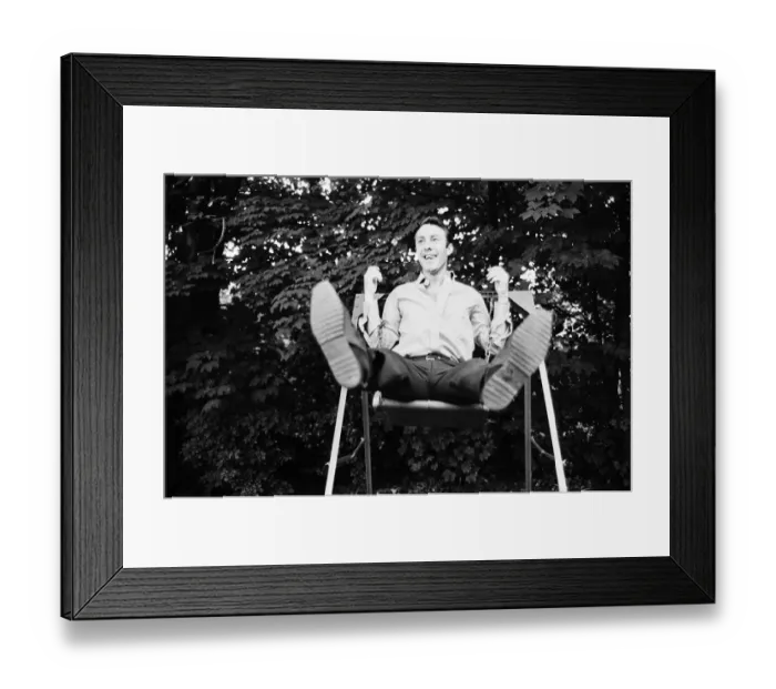 Framed Print : England footballer Jimmy Greaves in relaxed mood at the team base in Hendon during Framed Print : England footballer Jimmy Greaves in relaxed mood at the team base in Hendon during