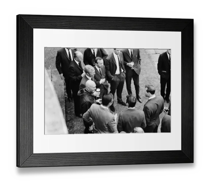 Framed Print : Members of the England World Cup team with actors Sean Connery Framed Print : Members of the England World Cup team with actors Sean Connery