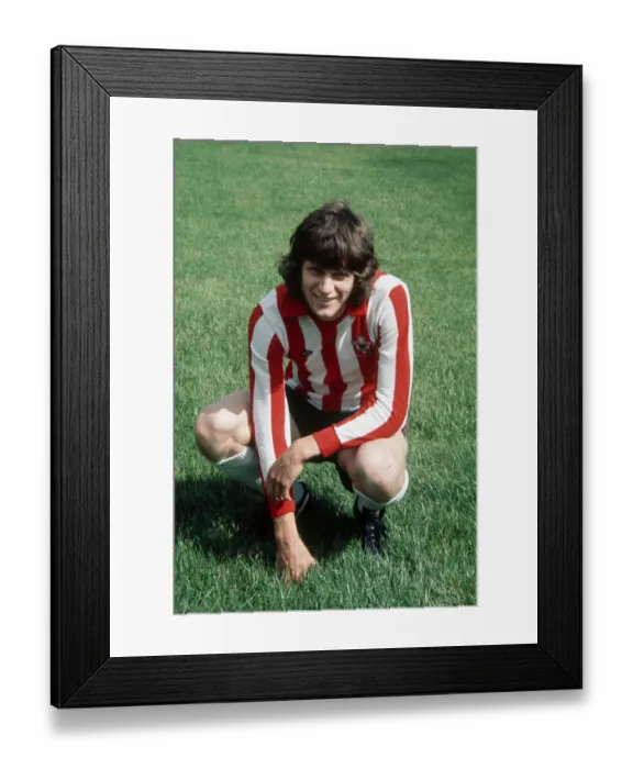 Framed Print : Mike Channon of Southampton FC. July 1975