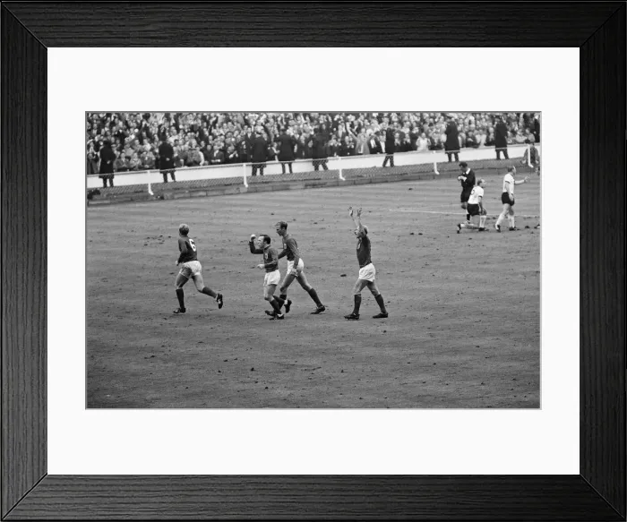 Framed Print : 1966 World Cup Final at Wembley Stadium. England 4 v West Germany 2 Framed Print : 1966 World Cup Final at Wembley Stadium. England 4 v West Germany 2