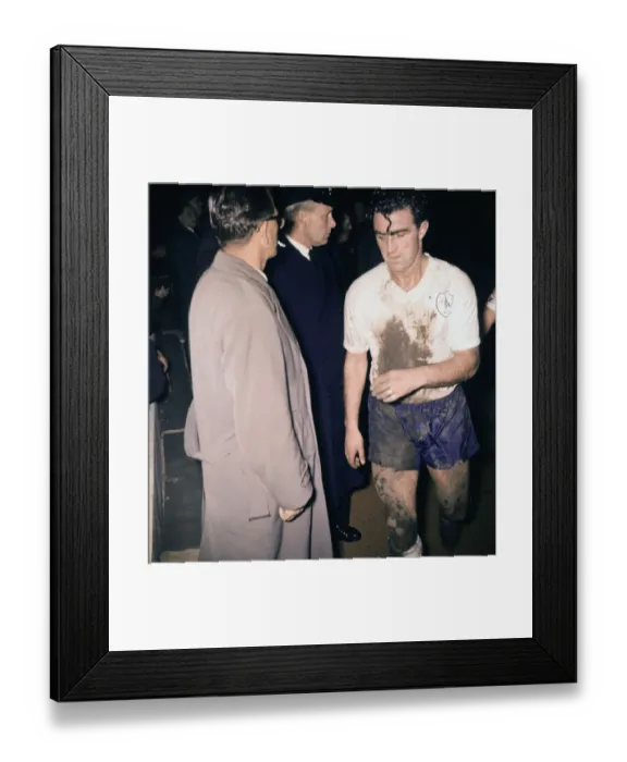 Framed Print : English League Division One match at White Hart Lane. Tottenham Hotspur 5 v Fulham Framed Print : English League Division One match at White Hart Lane. Tottenham Hotspur 5 v Fulham