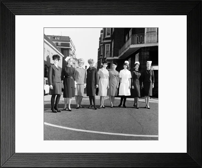 Framed Print : London Nursing Exhibition, Seymour Hall, London. 18th October 1965 *** Local Framed Print : London Nursing Exhibition, Seymour Hall, London. 18th October 1965 *** Local