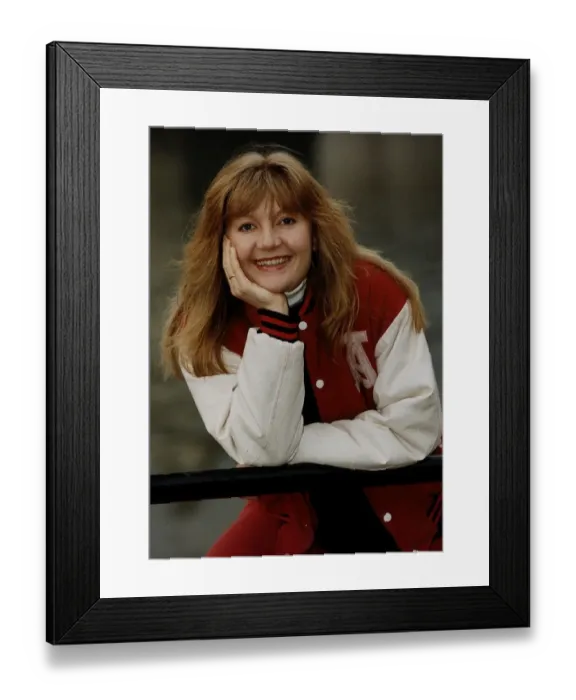 Framed Print : Cathy Shipton Actress who stars as nurse Duffy in the television series Casualty Framed Print : Cathy Shipton Actress who stars as nurse Duffy in the television series Casualty