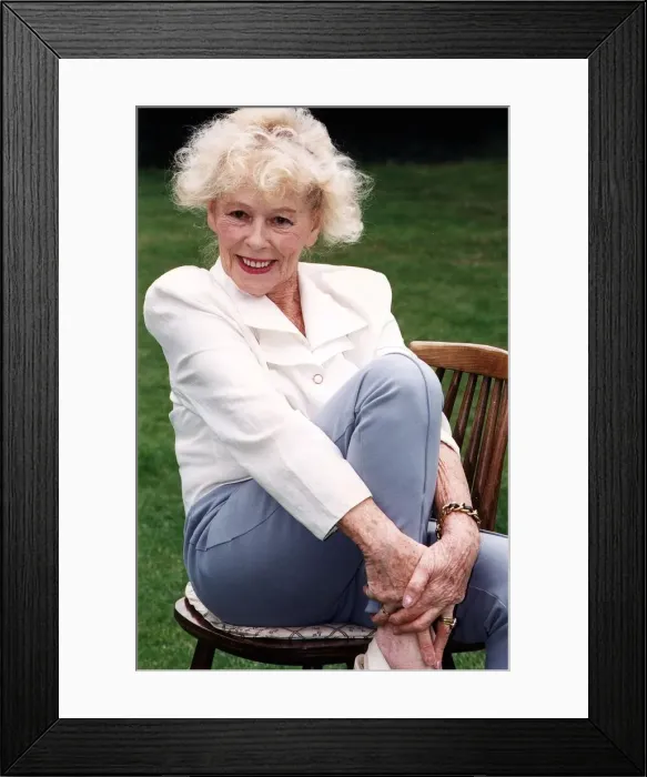 Framed Print : Christable Leighton Porter Actress February 1994