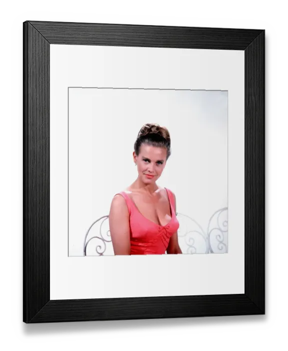 Framed Print : Honor Blackman actress brochure Framed Print : Honor Blackman actress brochure