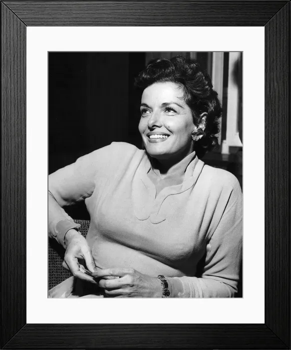 Framed Print : Jane Russell Actress Framed Print : Jane Russell Actress