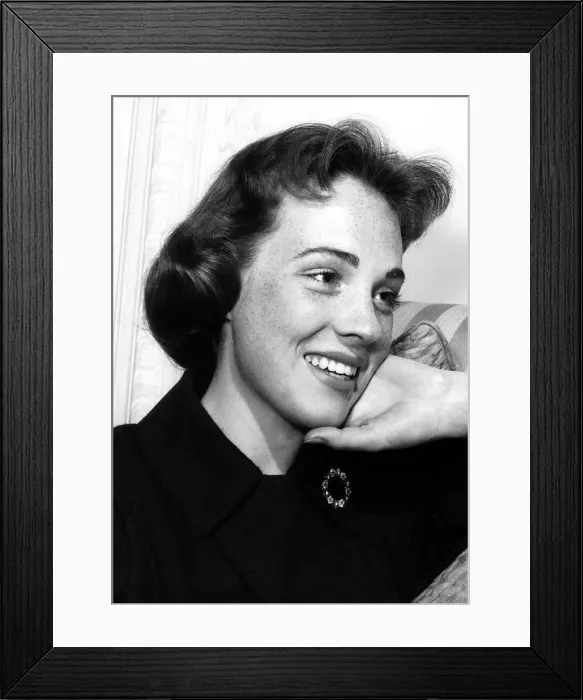 Framed Print : Julie Andrews Actress Framed Print : Julie Andrews Actress
