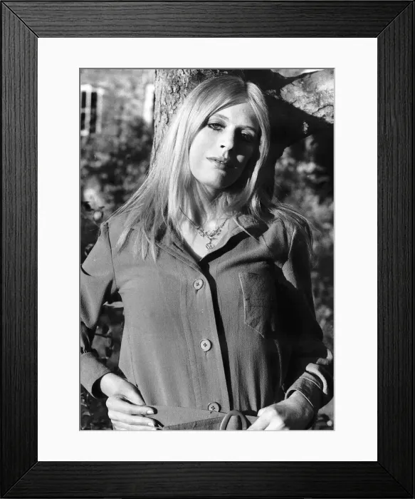 Framed Print : Marianne Faithfull actress singer Framed Print : Marianne Faithfull actress singer
