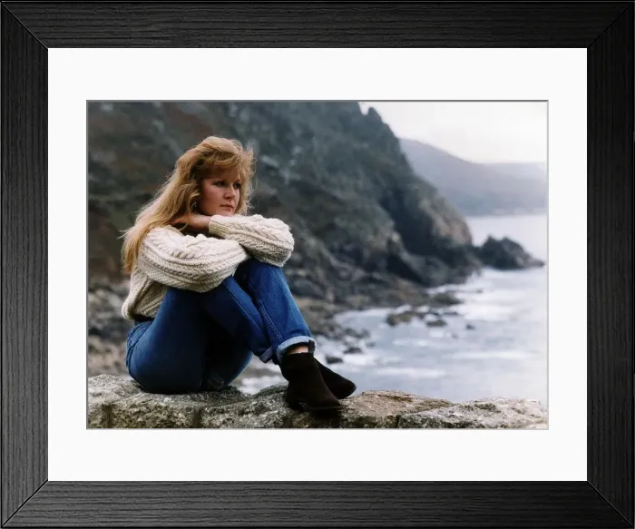 Framed Print : Kathy Shipton Actress who stars in the television series Casualty