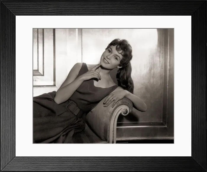 Framed Print : Brigitte Bardot, French Model and Actress, 1st February 1955