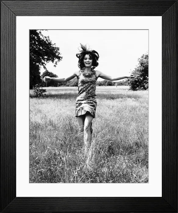 Framed Print : Kate O Mara Actress on Wimbledon Common Framed Print : Kate O Mara Actress on Wimbledon Common