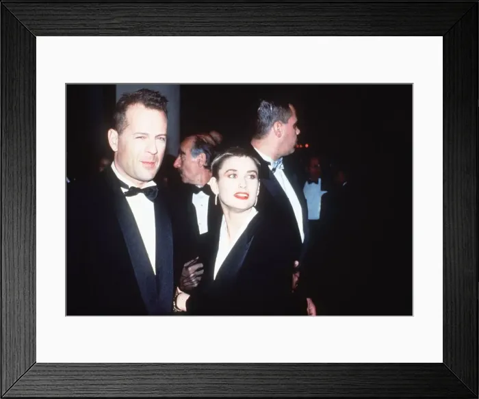 Framed Print : Demi Moore actress