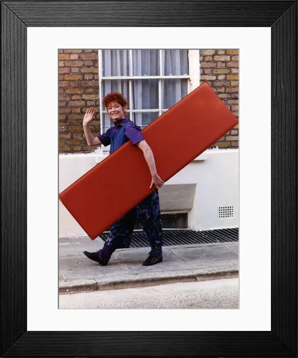 Framed Print : Eileen Pollock Actress who stars in television series Bread Framed Print : Eileen Pollock Actress who stars in television series Bread