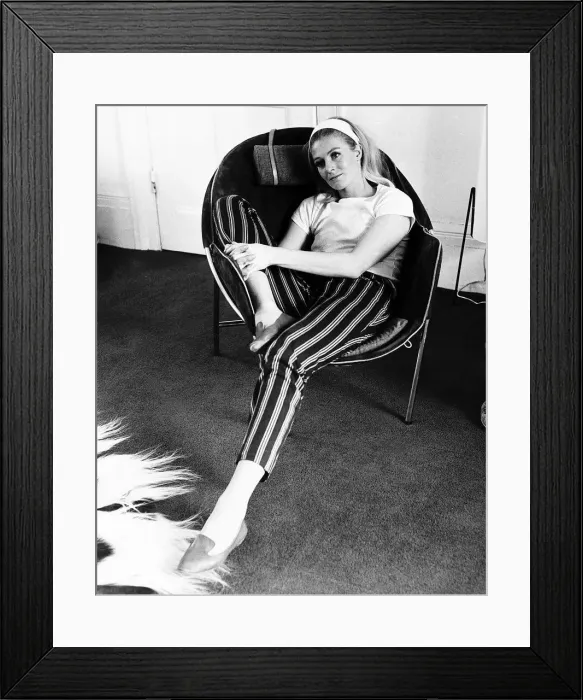 Framed Print : Actress Vanessa Redgrave in 1966
