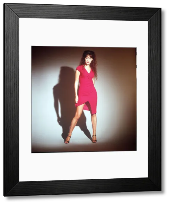 Framed Print : Sheree Murphy actress in TV programme Emmerdale 1999 Framed Print : Sheree Murphy actress in TV programme Emmerdale 1999