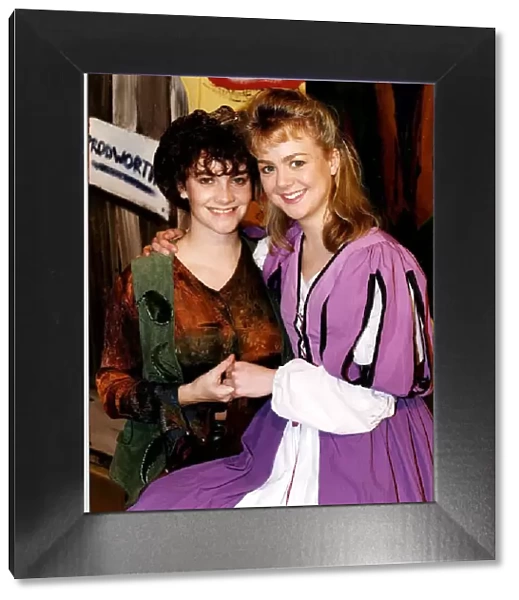 Linda Huntley actress with Vicky Murray actress in Jack and the bean stalk