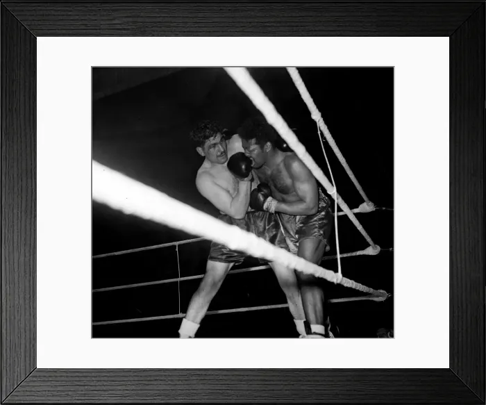 Framed Print : Jack Gardner v Ansell Adams Leicester 1954 Framed Print : Jack Gardner v Ansell Adams Leicester 1954