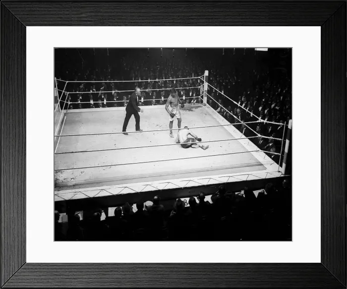 Framed Print : Boxing Joe Beckett v Mcgoorty Framed Print : Boxing Joe Beckett v Mcgoorty