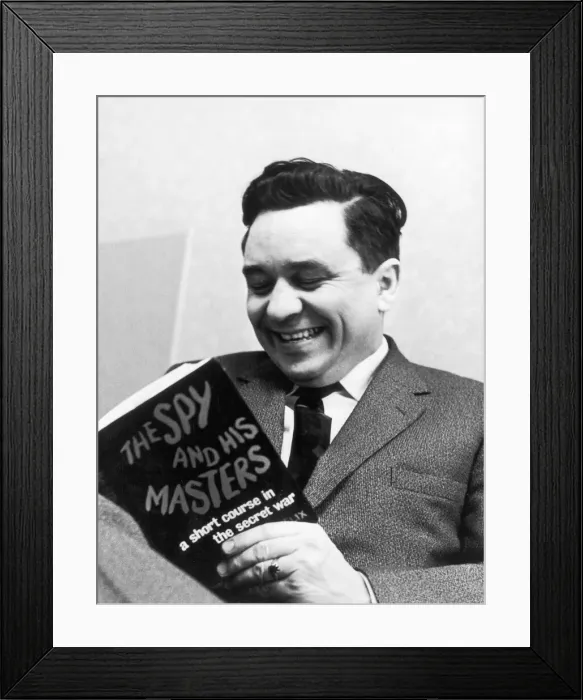 Framed Print : Russian spy Gordon Lonsdale in East Berlin. Portland Spy Ring. April 1965 Framed Print : Russian spy Gordon Lonsdale in East Berlin. Portland Spy Ring. April 1965
