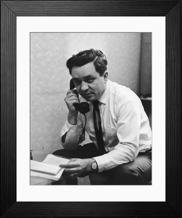 Framed Print : Russian spy Gordon Lonsdale in East Berlin. Portland Spy Ring. April 1965 Framed Print : Russian spy Gordon Lonsdale in East Berlin. Portland Spy Ring. April 1965