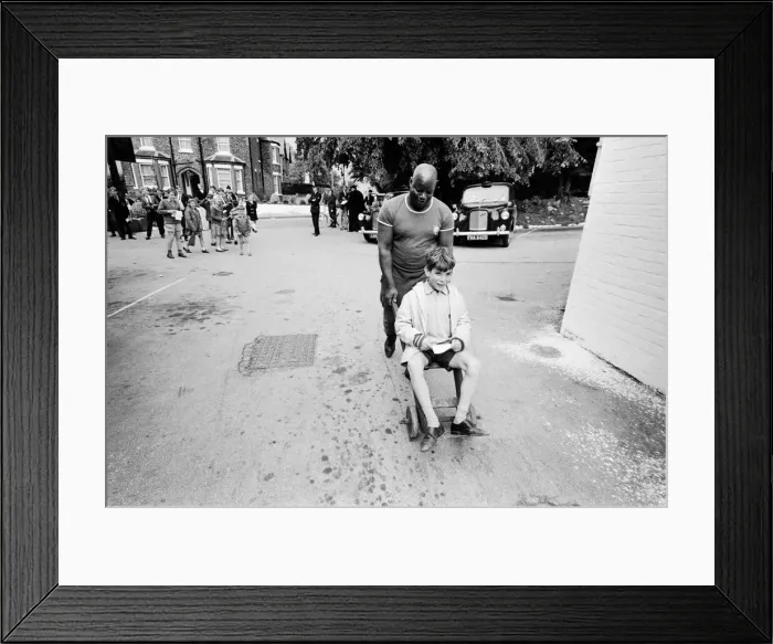 Framed Print : 1966 World Cup Tournament in England. A member of the Brazilian coaching staff Framed Print : 1966 World Cup Tournament in England. A member of the Brazilian coaching staff