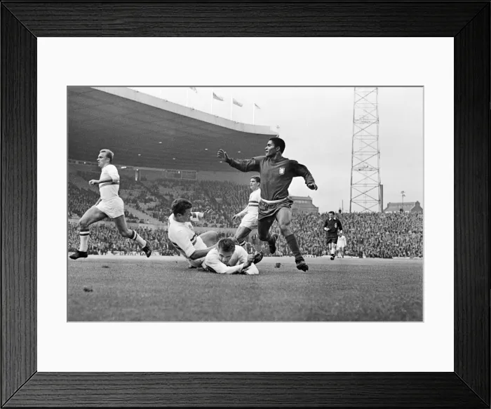 Framed Print : World Cup First Round Group Three match at Old Trafford. Portugal 3 v Hungary 1 Framed Print : World Cup First Round Group Three match at Old Trafford. Portugal 3 v Hungary 1