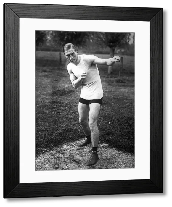 Framed Print : George Carpentier, October 1922 Framed Print : George Carpentier, October 1922