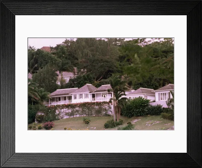 Framed Print : The villa in Montego bay where Nick Faldo is staying with new girlfriend Brenna Framed Print : The villa in Montego bay where Nick Faldo is staying with new girlfriend Brenna