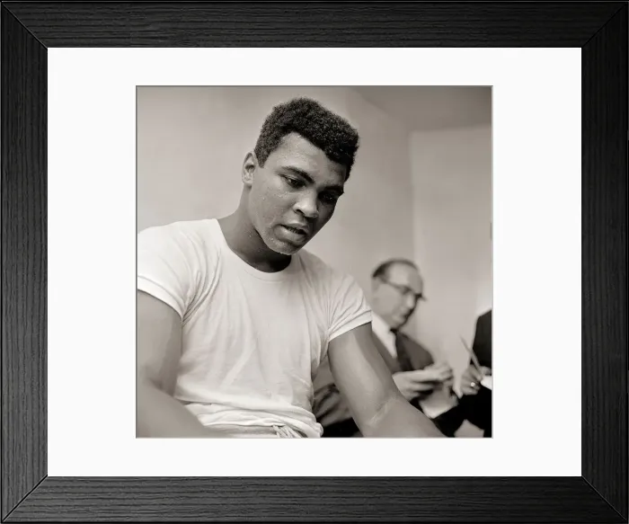 Framed Print : Cassius Clay later to become Muhammad Ali, August 1966 In training