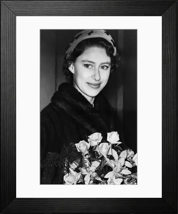 Framed Print : Princess Margaret arrives at Mansion House, the official residence of the Lord Mayor of Framed Print : Princess Margaret arrives at Mansion House, the official residence of the Lord Mayor of