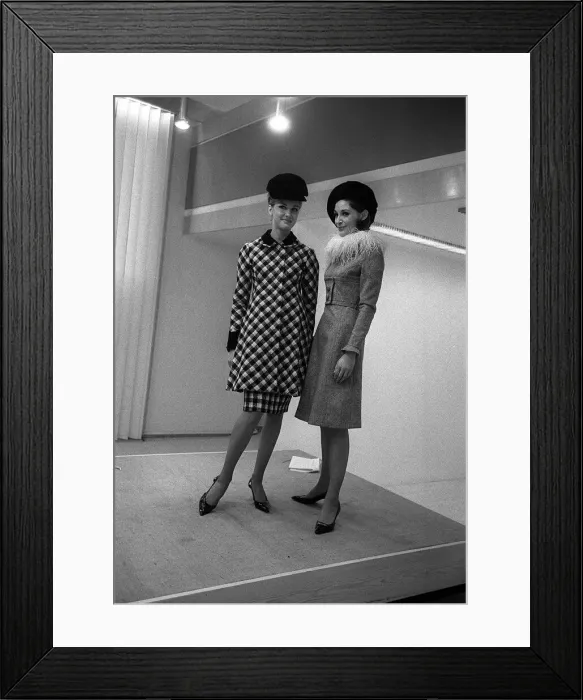 Framed Print : Mary Quant fashion September 1962 Framed Print : Mary Quant fashion September 1962