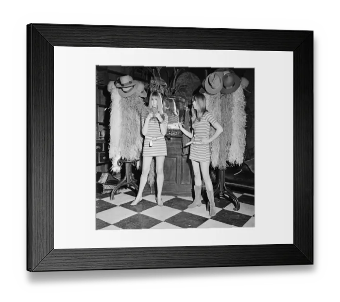 Framed Print : Biba Boutique fashion centre in London June 1966 Biba Boutique in it