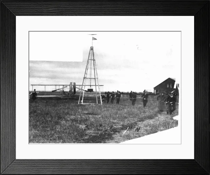 Framed Print : Wright Brothers at Pau in France Making history in aviation Framed Print : Wright Brothers at Pau in France Making history in aviation