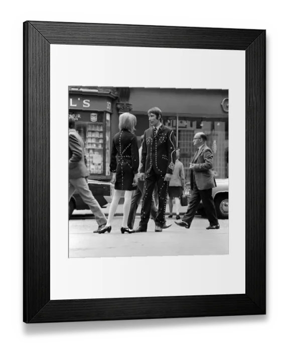 Framed Print : Fashion Mod Carnaby Street October 1966 Mod fashion in Carnaby Street Framed Print : Fashion Mod Carnaby Street October 1966 Mod fashion in Carnaby Street