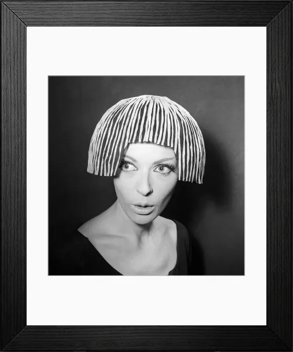 Framed Print : Clothing Fashion Hats January 1964 A Reed Crawford