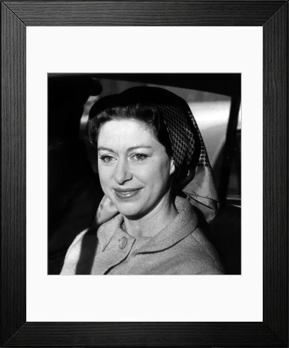 Framed Print : Princess Margaret, February 1967 Framed Print : Princess Margaret, February 1967